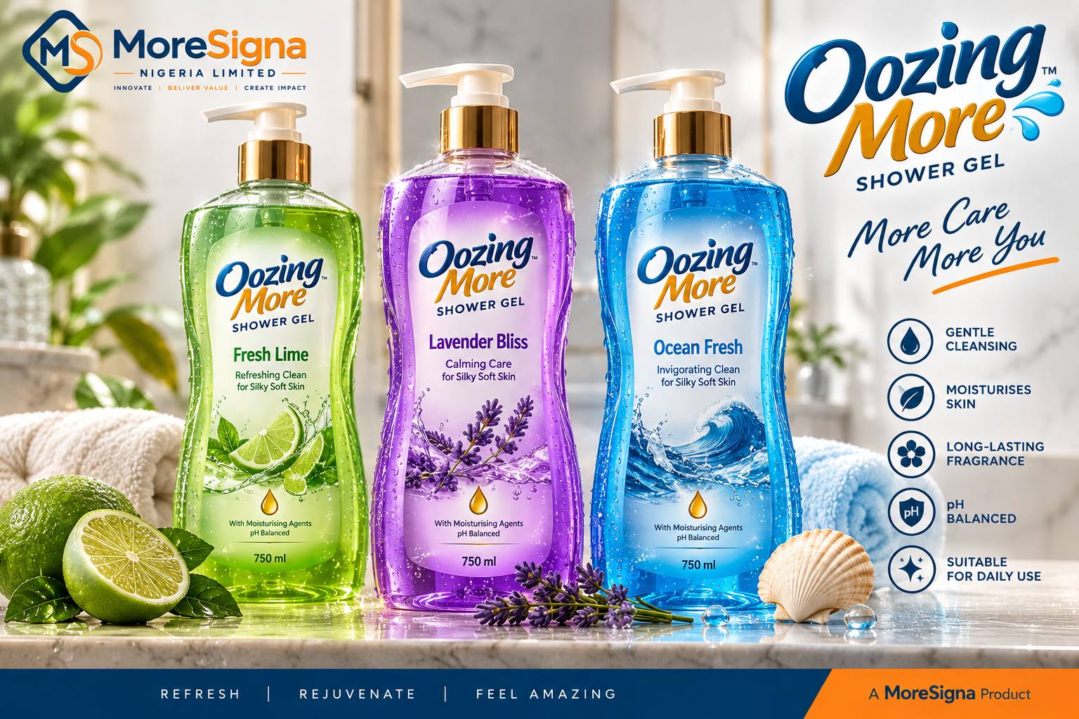 Rivorne Shower Gel